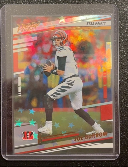 2022 Panini Prestige #57 Joe Burrow Xtra Points Astral — front