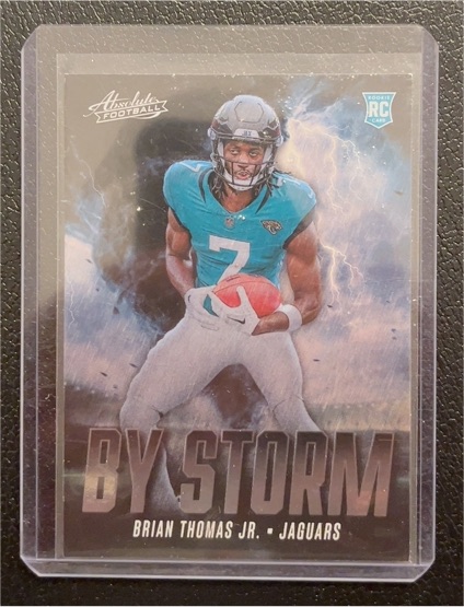 2024 Panini Absolute - By Storm #BS-BTJ Brian Thomas Jr. — front