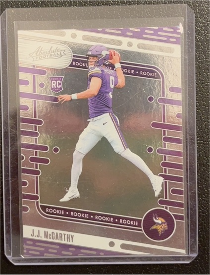 2024 Panini Absolute #110 J.J. McCarthy — front