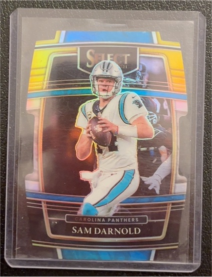 2021 Panini Select Concourse #7 Sam Darnold — front