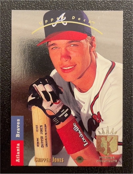 1993 Upper Deck SP #280 Chipper Jones — front