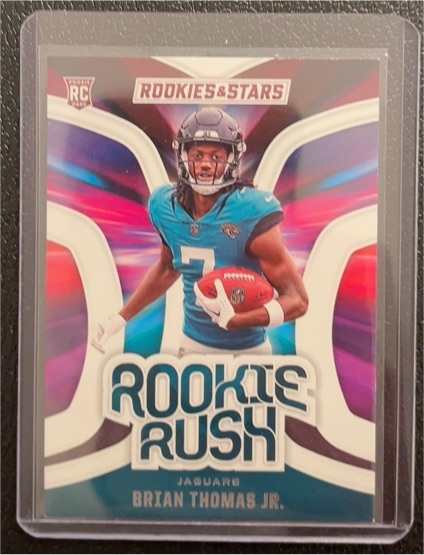 2024 Panini Rookies & Stars #RR-BTJ Brian Thomas Jr. Rookie Rush — front