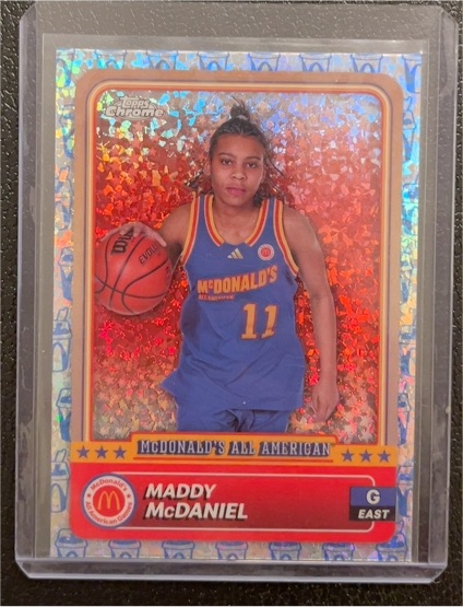 2024 Topps Chrome McDonald's All American #57 Maddy McDaniel — front