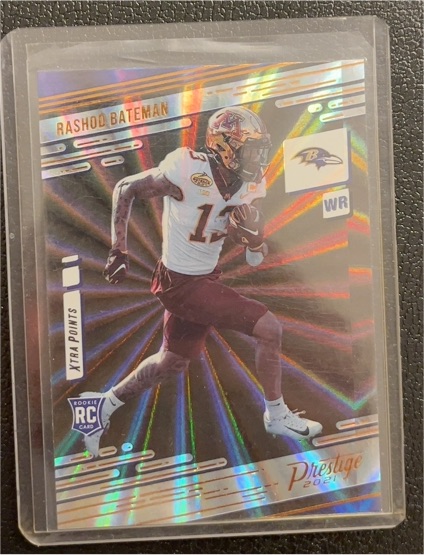 2021 Panini Prestige Xtra Points #215 Rashod Bateman — front