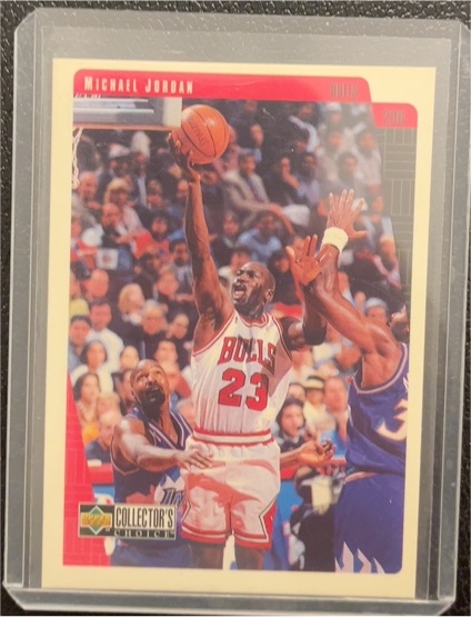 1997-98 Upper Deck Collector's Choice #CB6 Michael Jordan — front