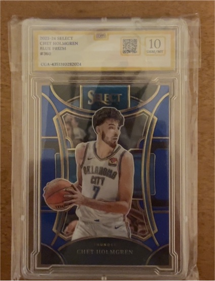 2023-24 Panini Select #360 Chet Holmgren — front