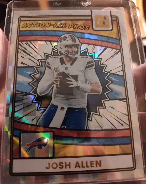2025 Donruss Action All Pros #AAP-JAL Josh Allen — front