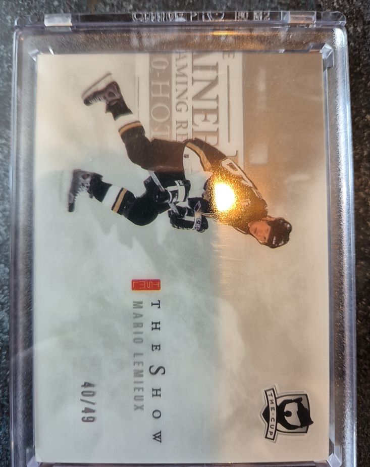 2023-24 Upper Deck The Cup The Show #40 Mario Lemieux — front