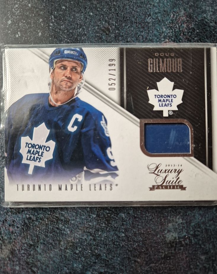 2013-14 Panini Luxury Suite #052 Doug Gilmour — front