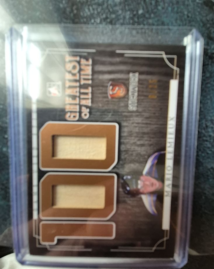 2017 Leaf Stickwork 100 Greatest Of All Time Mario Lemieux — front