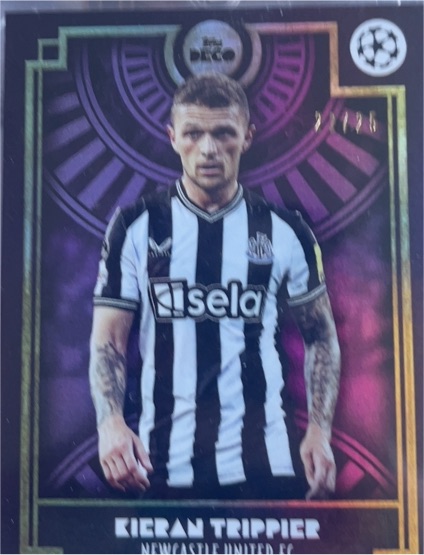 2023 Topps Deco Kieran Trippier Newcastle United FC — front