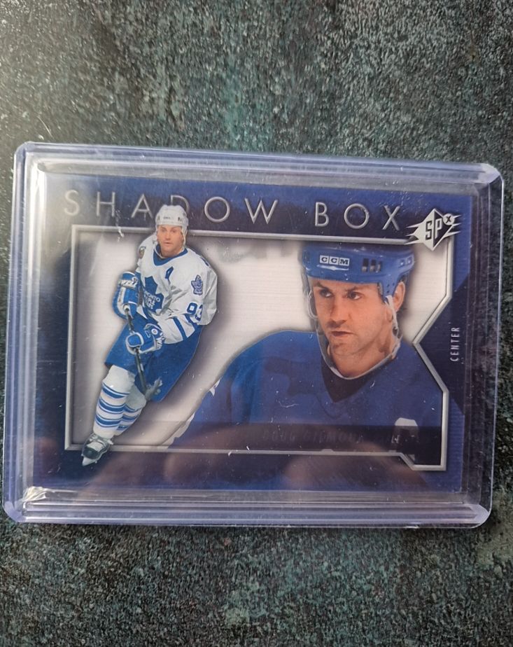 1994 Upper Deck SPx Shadow Box #SB-4 Doug Gilmour — front