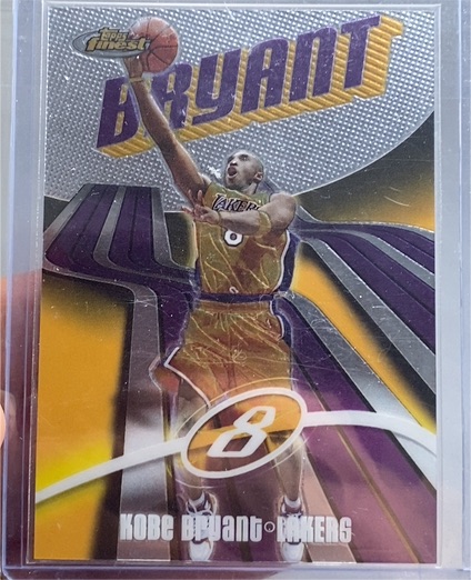 2003-04 Topps Finest #88 Kobe Bryant — front