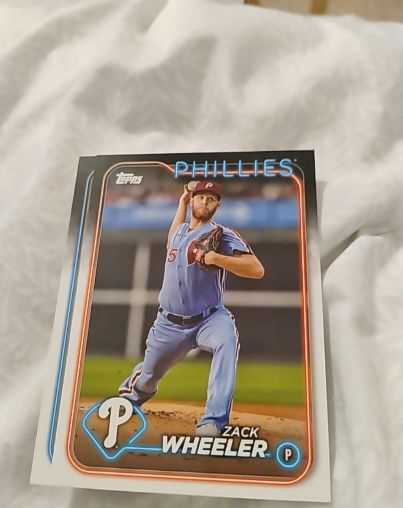 2024 Topps #262 Zack Wheeler — front