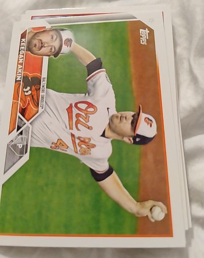 2023 Topps #617 Keegan Akin — front