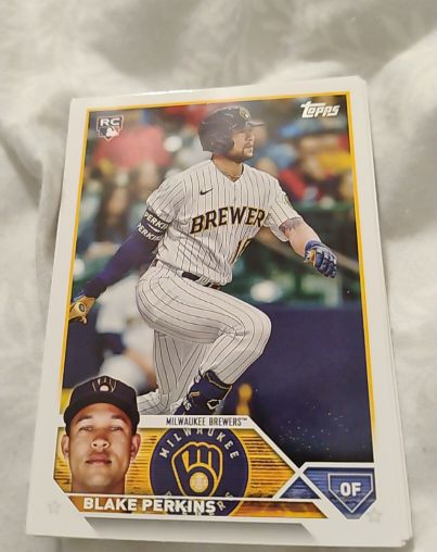 2023 Topps #359 Blake Perkins — front