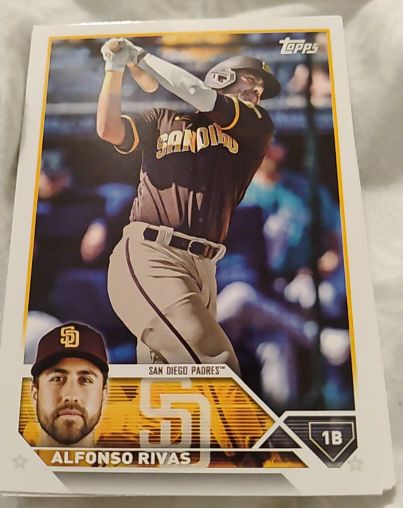 2023 Topps Update #US80 Alfonso Rivas — front
