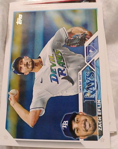 2023 Topps Update #US254 Zach Eflin — front