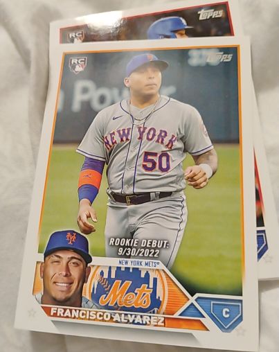 2023 Topps Update Series #US255 Francisco Alvarez — front