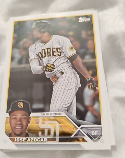 2023 Topps Update #US81 Jose Azocar — front