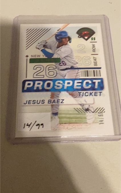 2024 Panini Prospect Edition #104 Jesus Baez — front