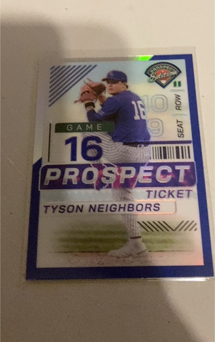 2024 Panini Prospect Edition #65 Tyson Neighbors — front