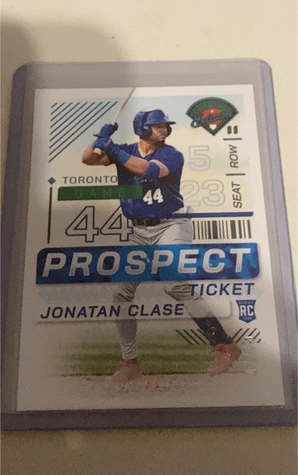 2024 Panini Prospect Edition #77 Jonatan Clase — front