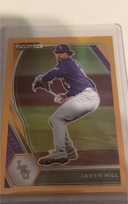 2021 Panini Prizm Draft Picks #PDP44 Jaden Hill — front