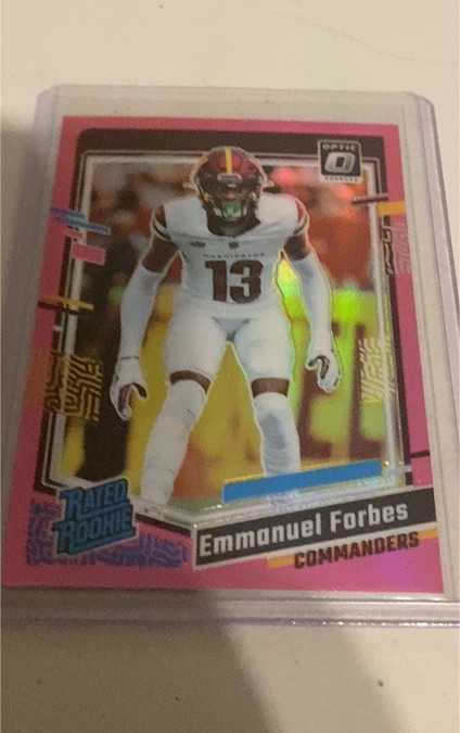 2023 Panini Donruss Optic #299 Emmanuel Forbes — front