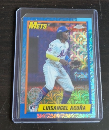 2025 Topps Series 2 #T90C-128 Luisangel Acuña — front