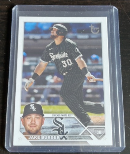 2023 Topps #528 Jake Burger — front