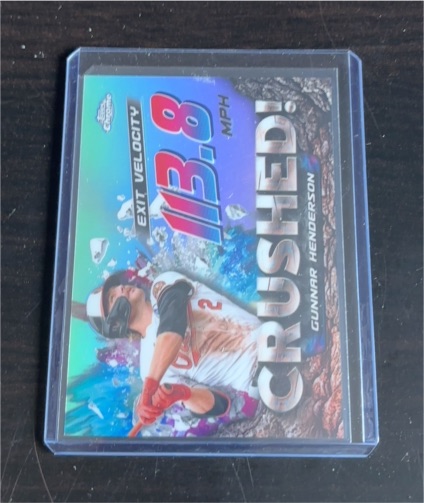2024 Topps Chrome Update Series #CR-8 Gunnar Henderson — front