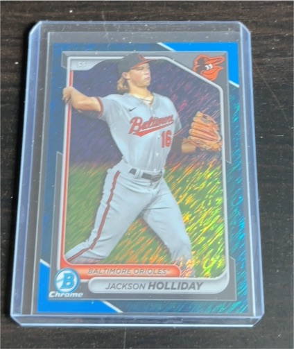 2024 Bowman Chrome Prospects #BCP-47 Jackson Holliday — front