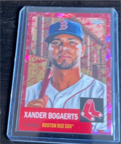 2022 Topps Chrome Platinum Anniversary #394 Xander Bogaerts Boston Red Sox — front