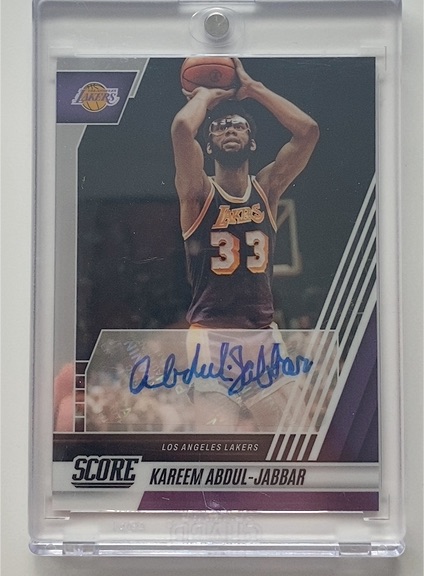 2022-23 Panini Chronicles Score #19 Kareem Abdul-Jabbar — front