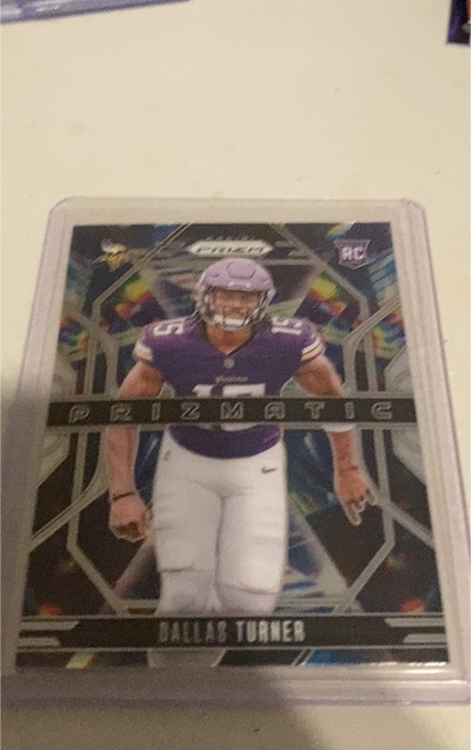 2024 Panini Prizm #17 Dallas Turner — front