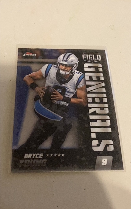 2024 Topps Finest Field Generals #FG-9 Bryce Young — front