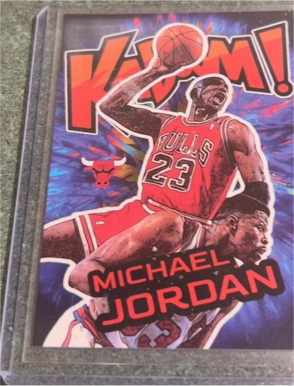 2022-23 Panini Chronicles Draft Picks Kaboom #KA-23 Michael Jordan — front