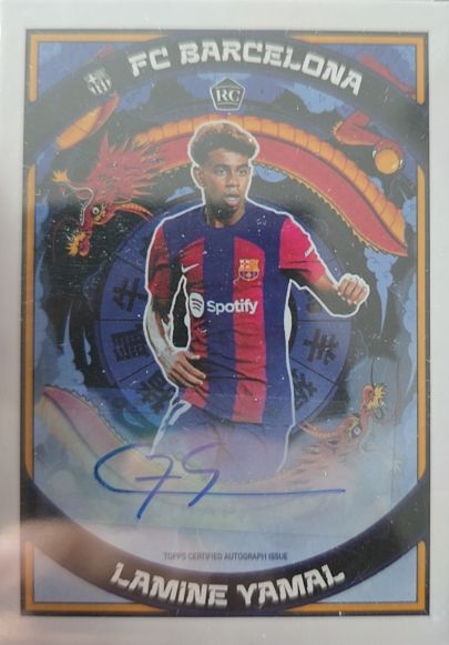 2023-24 Topps Year Of The Dragon #RC Lamine Yamal — front