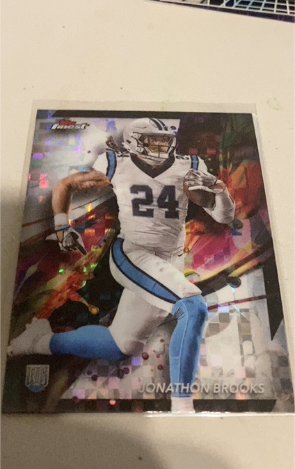 2024 Topps Finest #24 Jonathon Brooks — front