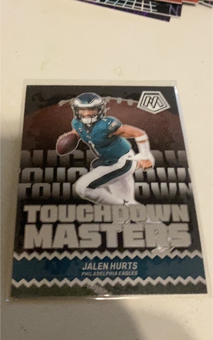 2024 Panini Mosaic Touchdown Masters #TM-JHS Jalen Hurts — front