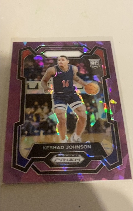 2024 Panini Prizm Draft Picks #66 Keshad Johnson — front