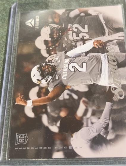 2025 Panini Luminance Sedeur Sanders RC — front