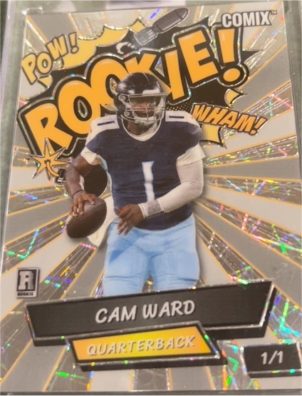 2023 Wild Card Comix Rookie Cam Ward — front
