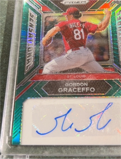 2024 Panini Prizm Sensational Signatures #SS-GG Gordon Graceffo — front