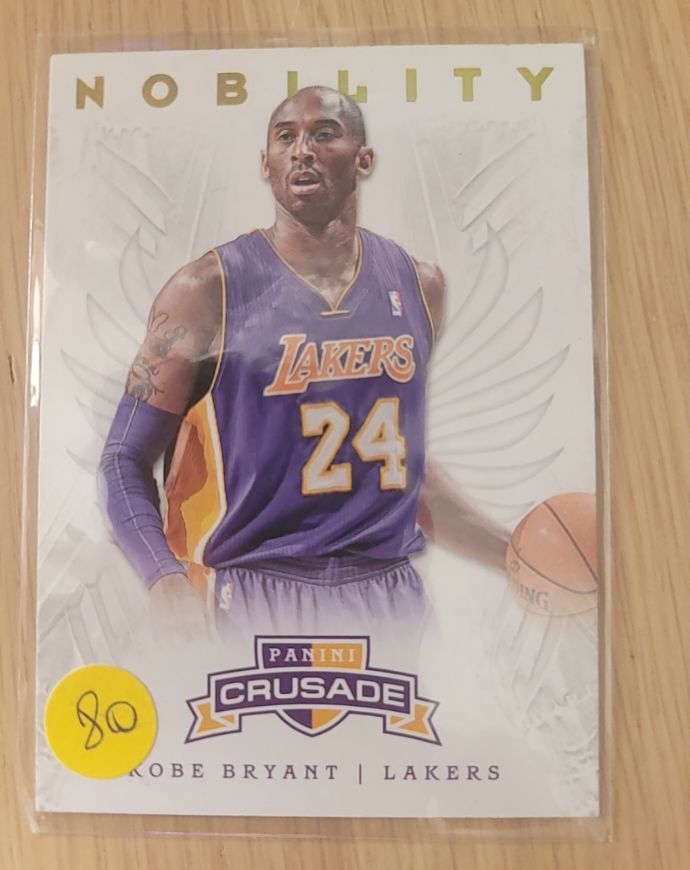 2012-13 Panini Crusade Nobility #4 Kobe Bryant — front