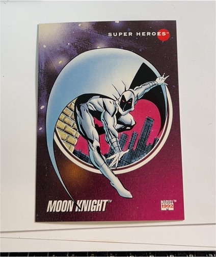 1992 Impel Marvel Universe Series 3 #32 Moon Knight — front