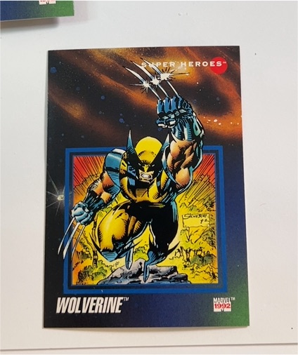1992 Impel Marvel Universe Series 3 #38 Wolverine — front