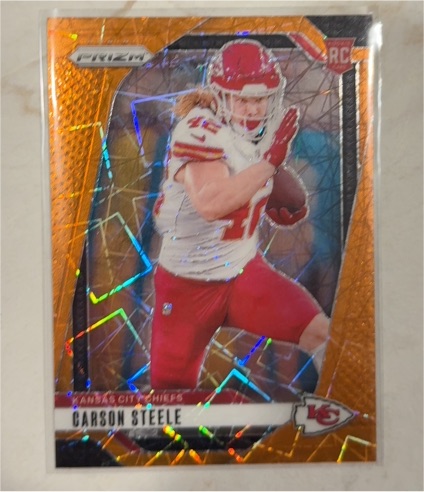 2024 Panini Prizm #377 Carson Steele — front