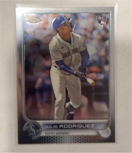 2022 Topps Update #US44 Julio Rodriguez Rookie Card — front